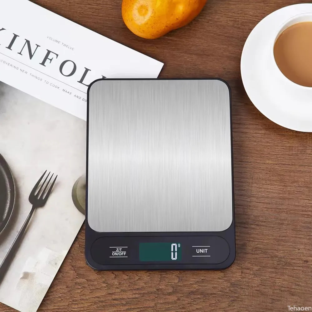 Usb Digital Kitchen Scale 10Kg/1g Weighing Food Coffee Balance Smart Electronic Digital Scales Food Weight Precision Scale Grams