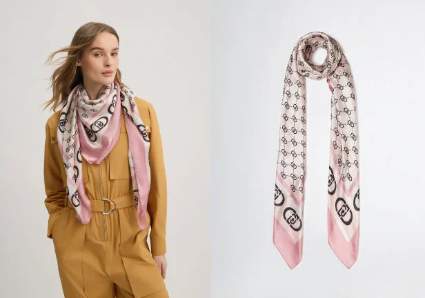 2025 Spring and autumn new women's fashion classic large square scarf warm sun protection scarf shawl