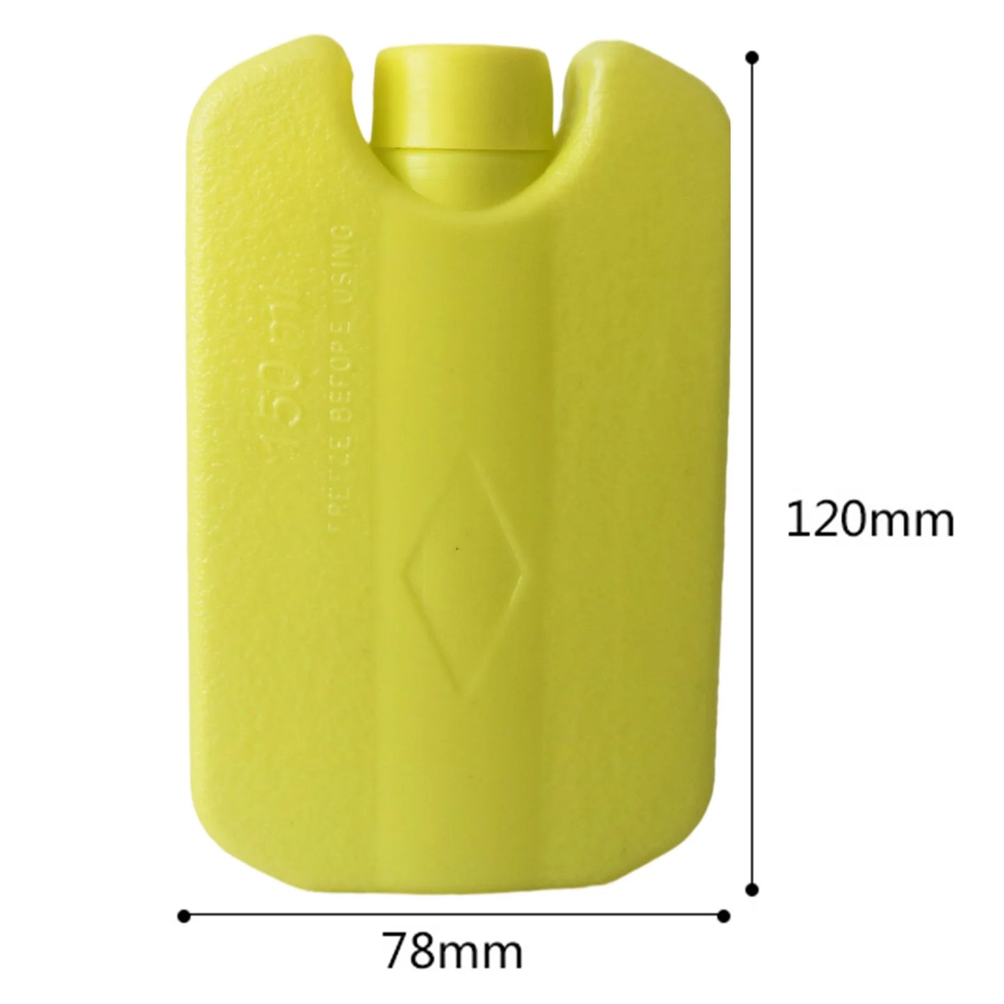 1pcs Odorfree Travel Picnic Ice Pack Reusable Freezer Cool Block Ice Bag Ultra Thin Portable Travel Fresh Food Cold Storage
