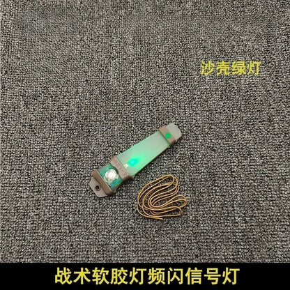 Tactical FMA Helmet Light Blue Green Red IR Strobe Waterproof Outdoor Survival Safety Signal Flash LAMP