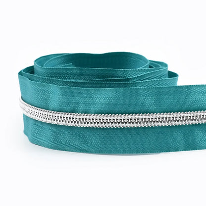 5# Nylon Zippers for Sewing Bags Plastic Coil Bag Zipper Tapes By The Meter Purse Garment Zips Repair DIY Clothing  Accessories