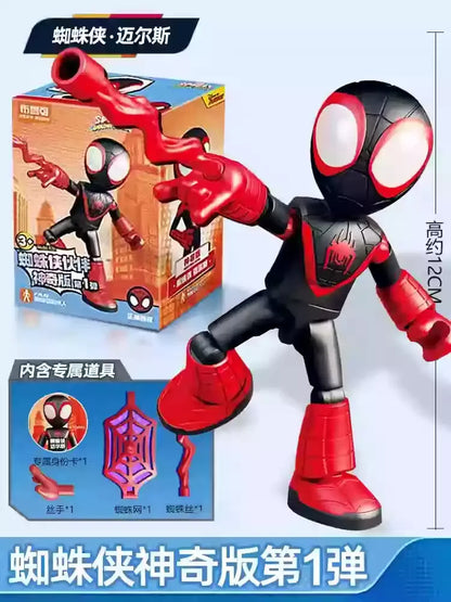 Hot Sale Bruke Building Spider Man Fantastic Partner Iron Man Hulk Handmade Avengers 2 Handheld Ornament Toys