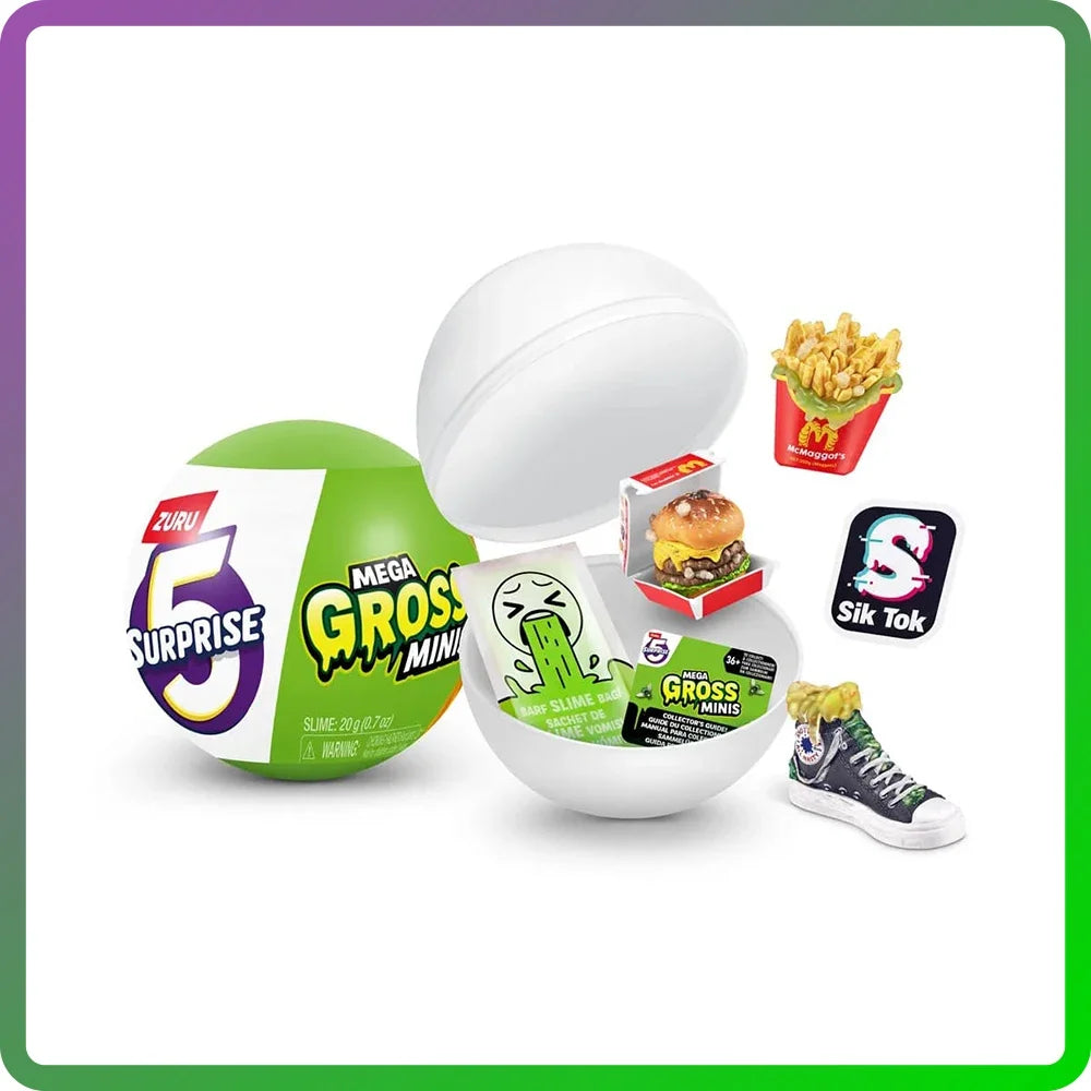 Zuru Surprise Toy My Mini Brands Kawaii Baby Food Figure Miniature Toys Mystery Blind Box Original Collectible Kids Gift Toys