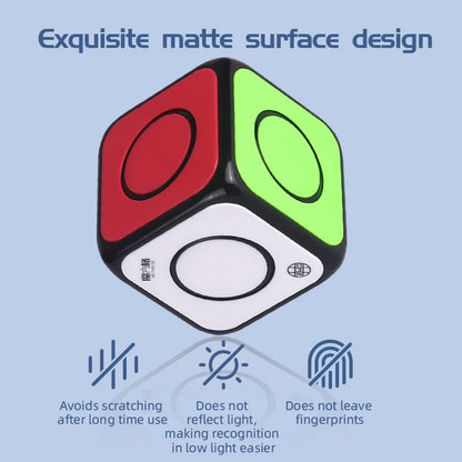 [Picube] QiYi O2 Cube Spinner Magic Speed Cube QIYI Mofangge O2 Cubo Magico Puzzle Fidget Toys Educational Toy for Children Kids