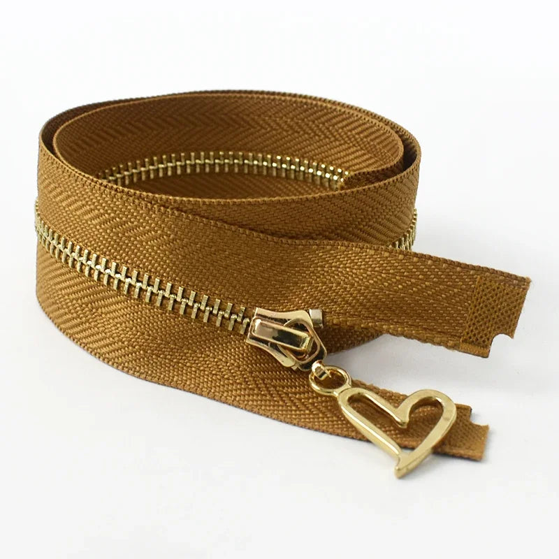 3Pcs Meetee 3# Metal Zippers Bag Zipper Closure 15-70cm Jacket Purse Easy Repair Zips Open/Close-End Coat Zip Sewing Accessories