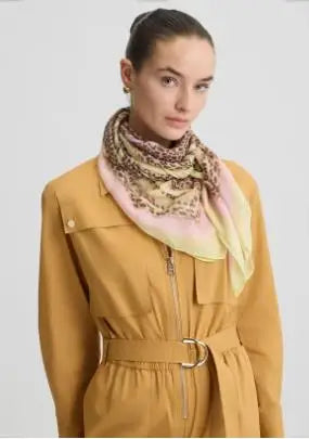 2025 Spring and autumn new women's fashion classic large square scarf warm sun protection scarf shawl