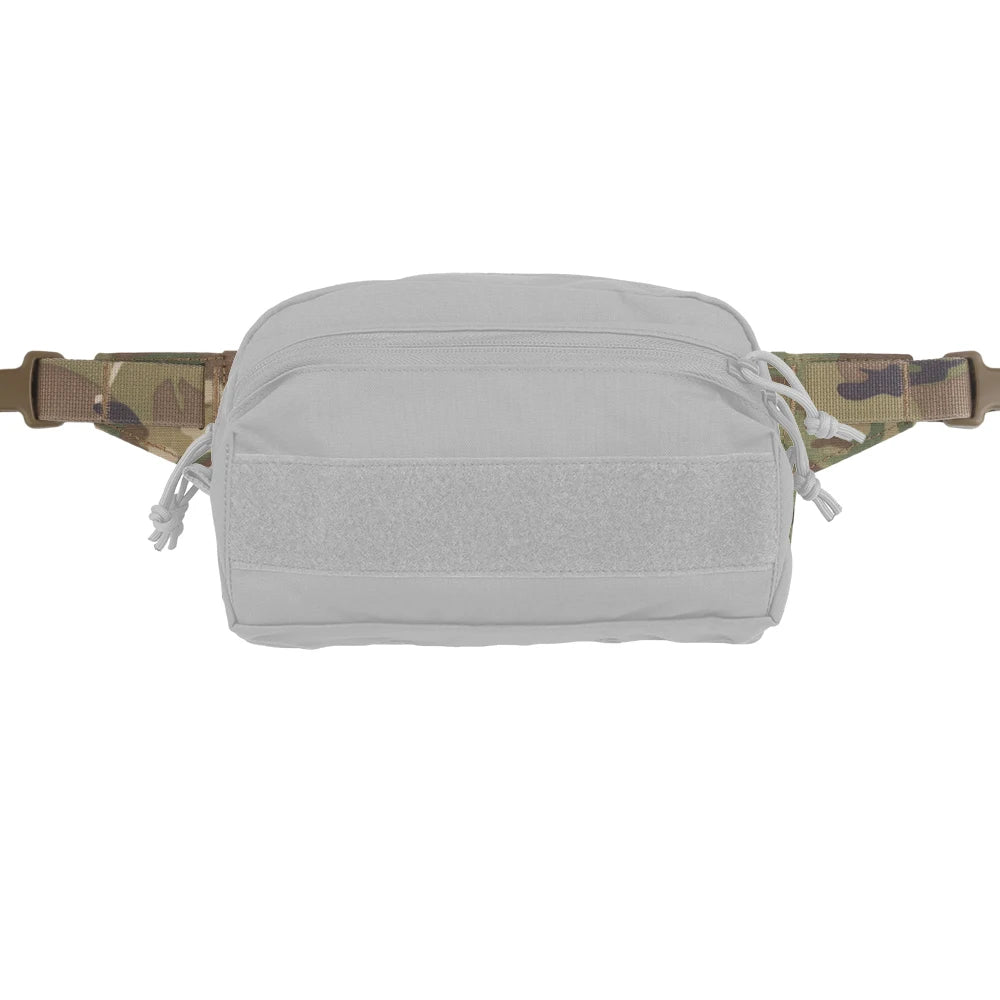 Tactical Molle Belt  Plate for Shoulder Bag Fanny Pack Adapter Panel Magazine Pouch Modular MOLLE  Hunting Chest Rig Gear