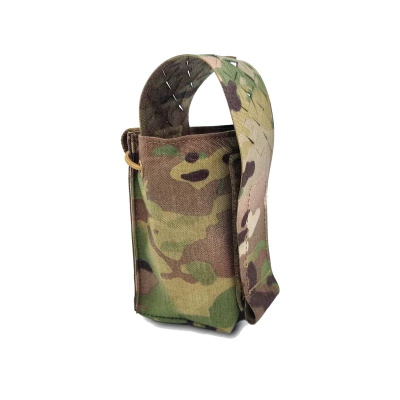 Tactical Pouch Airsoft SS SPUD Magazine Pouch Gear Multicam Plate Carrier Laser Cut Molle Storage Mag Bag