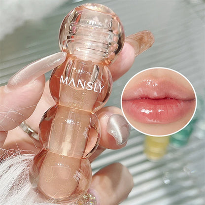 Rock Sugar calabash Hydrating Lip Gloss Moisturizing Plump Lip Doodle Lip Moisturizing Mirror lip gloss