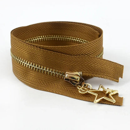 3Pcs Meetee 3# Metal Zippers Bag Zipper Closure 15-70cm Jacket Purse Easy Repair Zips Open/Close-End Coat Zip Sewing Accessories