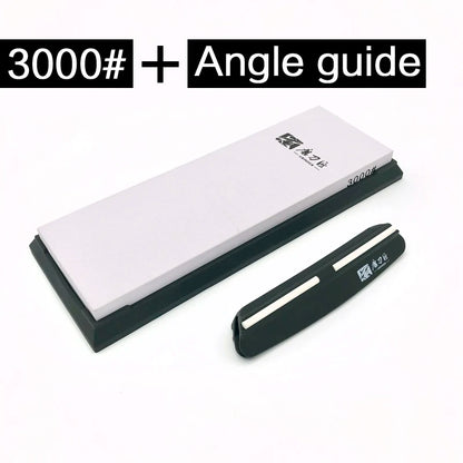 TAIDEA Sharpening Stone Knife sharpener Whetstone Angle guide Kitchen knife Sharpener white Alundum Fast 240-8000grit