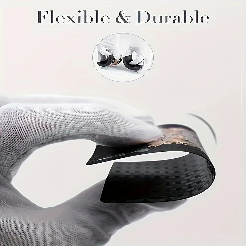 Waterproof Black & Golden Foil Playing Cards - Durable Plastic Poker Deck for Tabletop Games