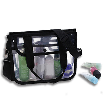 Portable Transparent Women Cosmetic Bag Waterproof Travel Make Up Bags Storage New Bathroom Organizer Clear Men's Toiletry Bag
