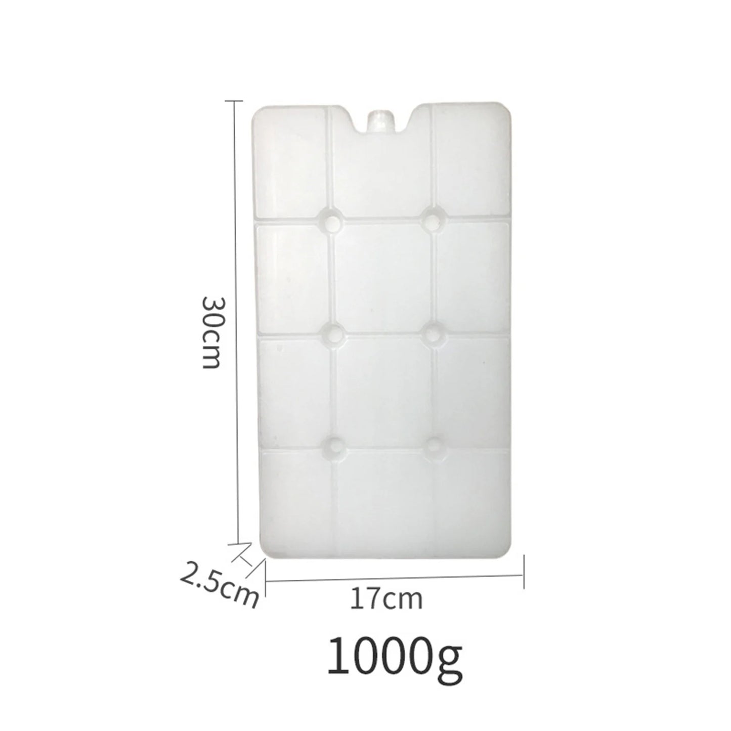 1pcs Odorfree Travel Picnic Ice Pack Reusable Freezer Cool Block Ice Bag Ultra Thin Portable Travel Fresh Food Cold Storage