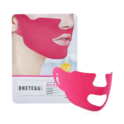 V-Shaped Face Lifting Mask Ear-Hanging Nano-Hydrogel Slimming Mask Women Skin Hydrating Moisturizing Lifting Firming Mask