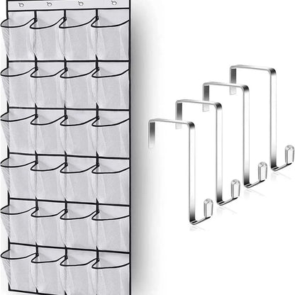 1Pcs Storage Hanging Organizers Foldable Storage Bag Shoes Organizer Toys 35 Large Mesh Bags Clothing Wardrobe Home Organization