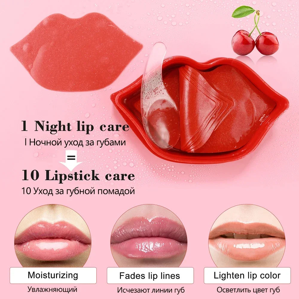 Vitamin C Moisturizing Skincare Lip Mask Reducing Lip Wrinkles Repair Skin Lip Patches Face Care Masks Recreate Sexy Lips