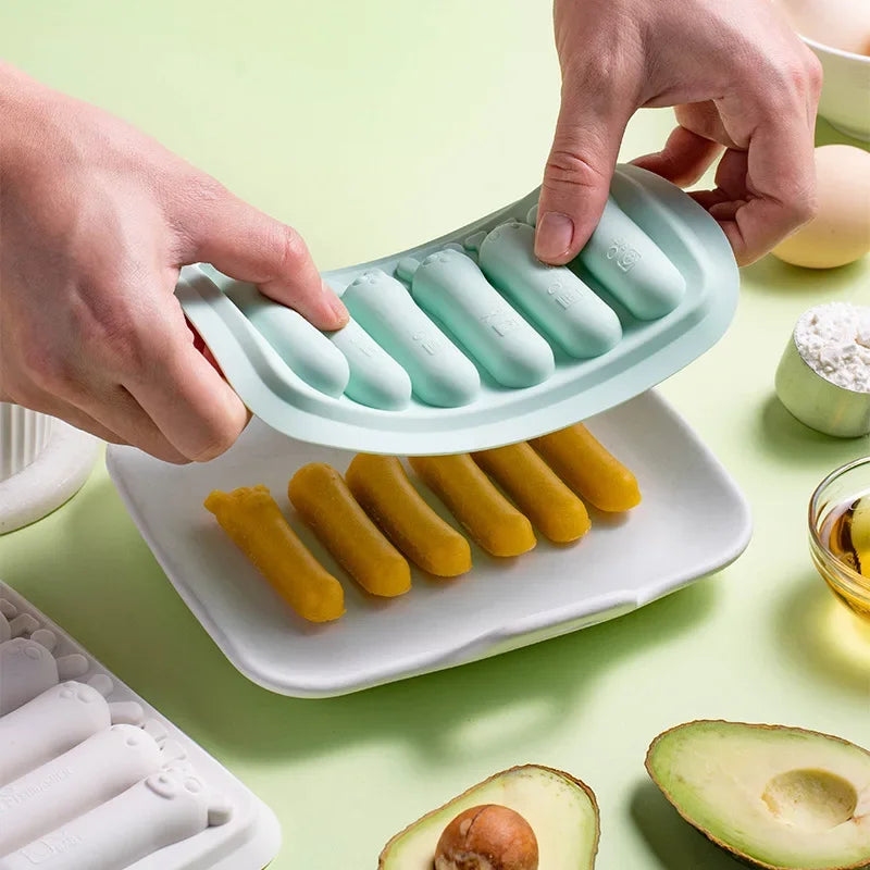 Silicone Sausage Maker Mold DIY Silicone Handmade Hamburger Hot Dog Mold Reusable Kitchen Accessories Gadget for Cake Baking Pie