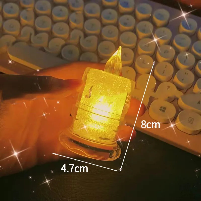 Ramadan Lamp 2025 Eid Mubarak Night Light Easter Muslim Desktop Ornament Hanging Lantern Creative Home Decor Party Supplies