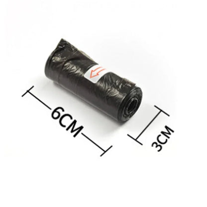 1-10 Roll/Set Garbage Bag Degradable Pet Poop Shit Trash Home Kitchen Universal Waste Black Outdoor Clean Pets Supplies