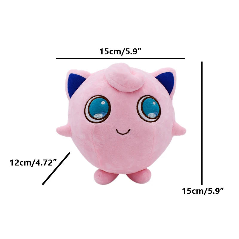 Squirtle Togepi Dragonair Jigglypuff Shiny Dragonair Plush Toys Stuffed Collection Doll, Birthday Gift for Children