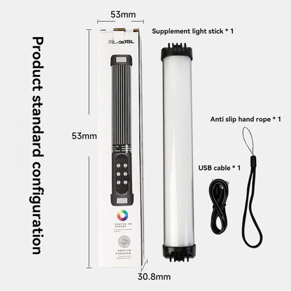 Xiaomi Handheld RGB Colorful Stick Light Handheld LED Light Wand 2500K-9000K Photography Studio Lamp For Video Vlog Fill Light
