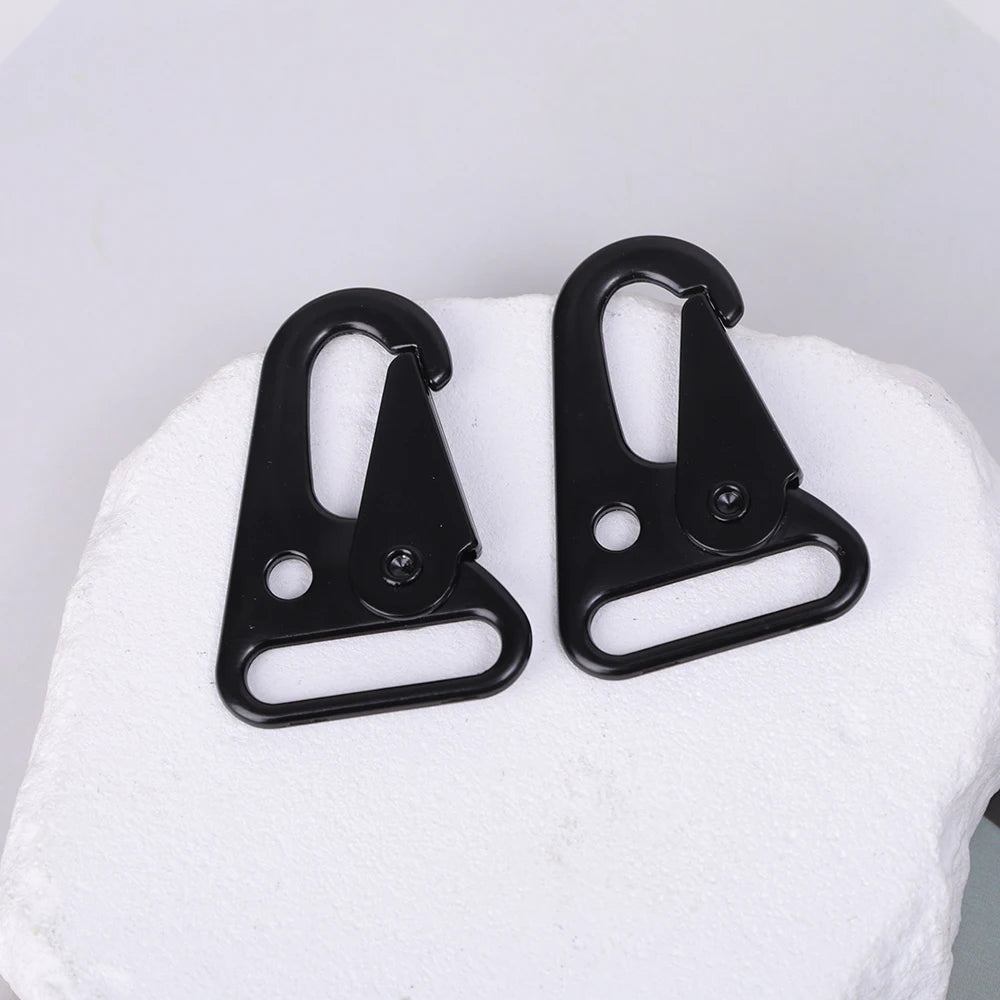 10 Pcs Nylon Webbing Belt Key Chain Bag Hook Multi-functional Buckles Outdoor Tactical Mountaineering Tools Hawkbill Carabiner