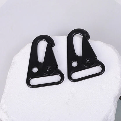 10 Pcs Nylon Webbing Belt Key Chain Bag Hook Multi-functional Buckles Outdoor Tactical Mountaineering Tools Hawkbill Carabiner