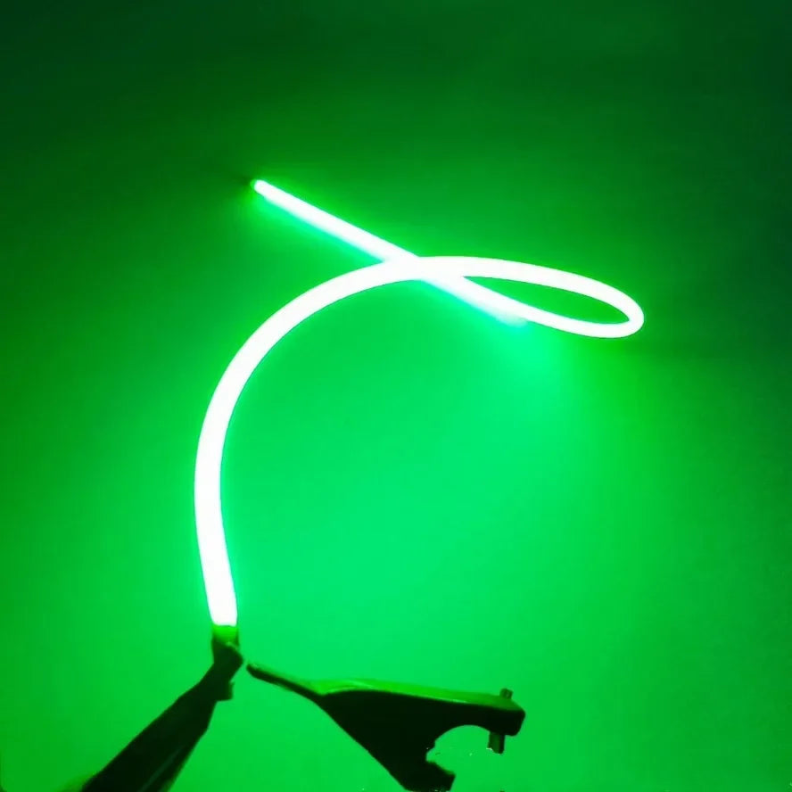 10pcs LED Same End Filament Flexible Ultra Slim 3V Spiral Bulb Retro Edison Bulb Lamp Parts COB Diode Lighting Strip Decoration