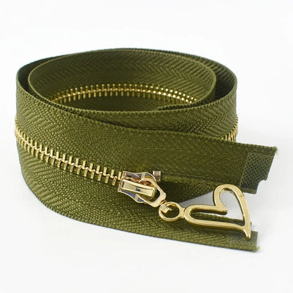 3Pcs Meetee 3# Metal Zippers Bag Zipper Closure 15-70cm Jacket Purse Easy Repair Zips Open/Close-End Coat Zip Sewing Accessories