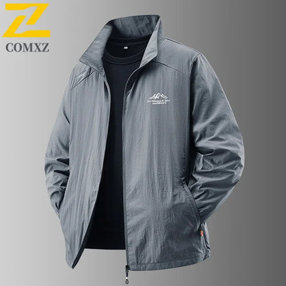 2025 Men's Summer Sun Protection Jacket Ultra-Light Thin Skin-Friendly Breathable UV Proof Fishing Ice Silk Sunscreen Coat