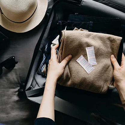 100-1000PCS 0.5g Non-Toxic Silica Gel Sachets Desiccant Drying Damp Kitchen Room Moisture Dehumidifier Absorber Bag Reusable