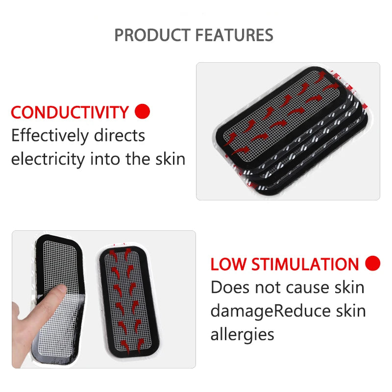 Replacement Electrode Gel for Abs Toner Massage Replacement  Arm AbdominalTens Machine Body Slimming Massager