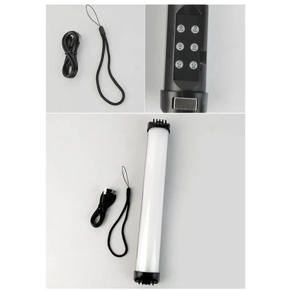 Xiaomi Handheld RGB Colorful Stick Light Handheld LED Light Wand 2500K-9000K Photography Studio Lamp For Video Vlog Fill Light