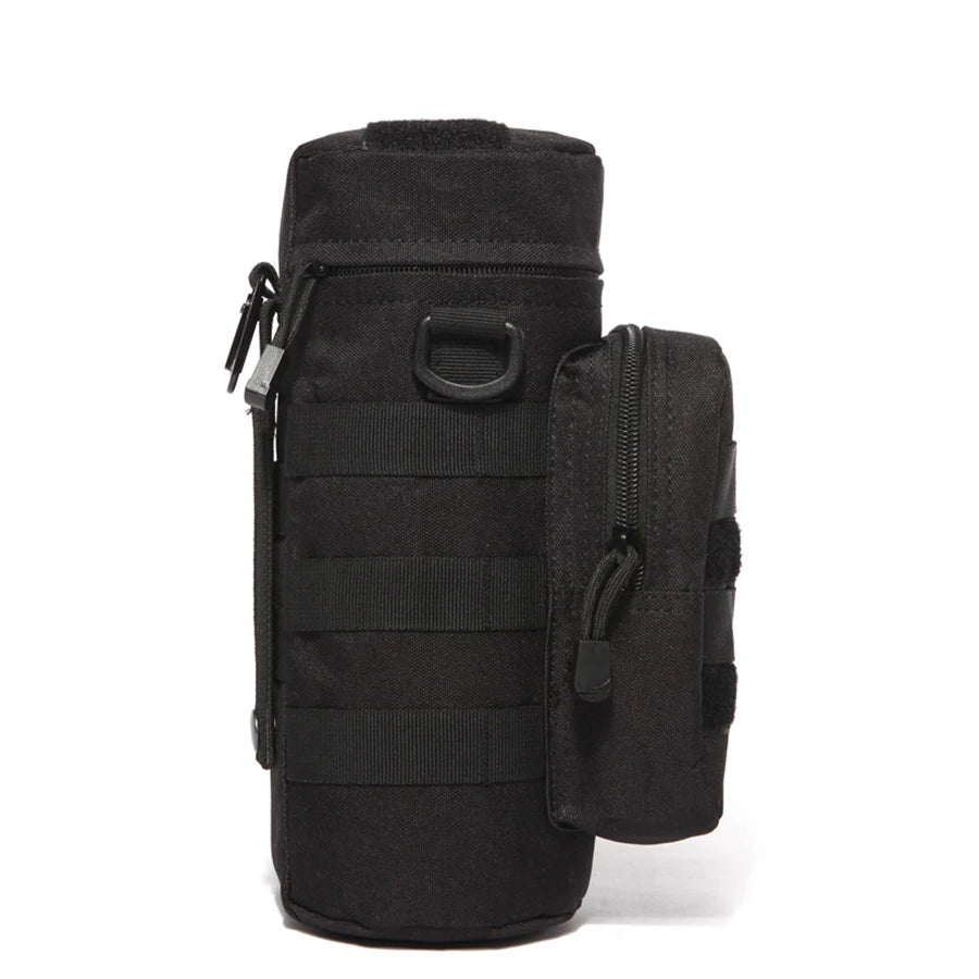 Tactical Molle Water Bottle Bag Pouch Holder Outdoor Travel Camping Hiking Cycling Fishing Hunting Water Bottle Kettle Carrier