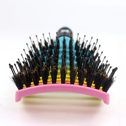 1pc Magic Scalp Massage Hair Brush for Women - Professional Detangling Tool for Wet Curly Hair - Hairdressing Tool, Detangling Brush, Ergonomic Handle, Durable Bristles, Salon Professionals, Styling Accessory, Sleek Design, S
