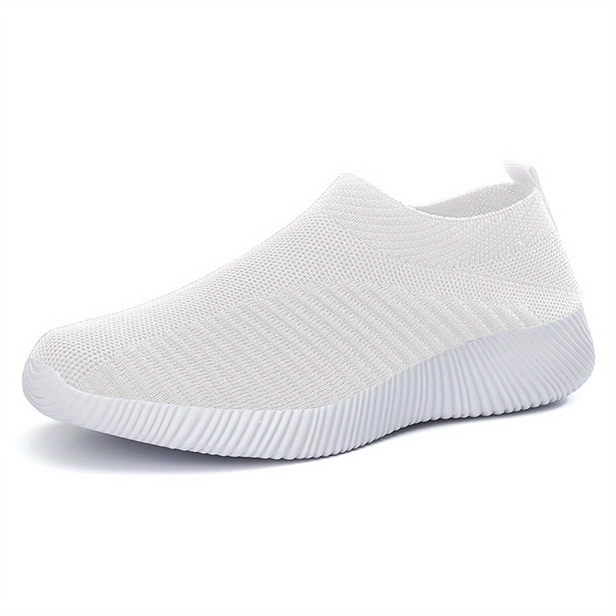 [Slipon Footwear] Women's Lightweight Slip-On Sneakers, Breathable Fabric Upper, EVA Sole, Comfort Insole, Solid Color, Low Top Design for Summer Casual Sports Shoes